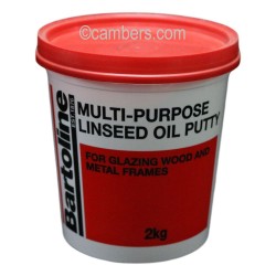 Bartoline Multi Purpose Linseed Oil Putty 2kg